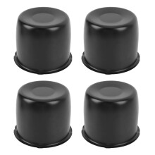 4 stuks 4,25 inch wieldoppen van koolstofstaal, geschikt voor velgen van vrachtwagens, trailers, campers en SUV's met een naafdiameter van 4,25 inch.