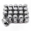14X1.5 Thread 20-Pack Chrome Lug Nuts, 19mm Size, 1.38" Tall, 3/4" Hex, Compatible with Multiple Vehicle Models 1