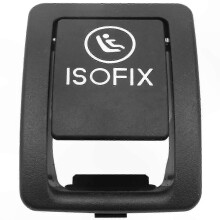 ISOFIX-schakelaarafdekking compatibel met W205 C-Klasse 2015-2016, zwarte afwerking.