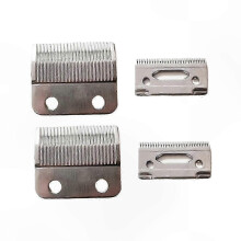 Adjustable Carbon Steel Replacement Blades compatible with Hair Clippers, 2-Pack