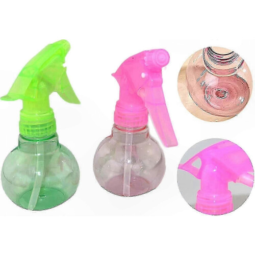 Fine Mist Spray Bottle compatible with Hairdressing, Makeup, and Salon Use Portable Clear Plastic Atomizer Container