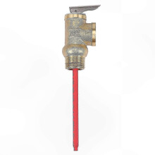 Válvula de alivio de temperatura y presión de 3/4 de pulgada BSP, 102 PSI, 210 F