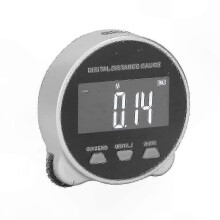 Cinta métrica digital electrónica con pantalla LCD, regla enrollable de alta precisión de 656 pies, herramienta compatible con mediciones precisas.