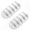White Cable Management Clips Organizer compatible with 5 Cables, 2 Pack Holders compatible with Cord Control and Tidy Setup 1