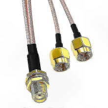Adaptateur répartiteur de câble RF - Connecteur SMA femelle vers double mâle