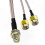 HF Kabelverteileradapter – SMA Buchse auf zwei Stecker 1