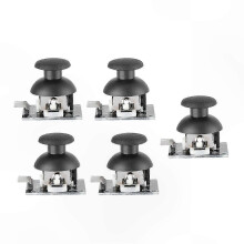 5 Stück Dual Achsen Joystick Modul, kompatibel mit Gamecontrollern, Arduino kompatibler Steuerhebelsensor