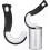 2-Pack Can Openers, J-Shaped Design with Locking Rings compatible with Easy Opening, Durable Kitchen Tool, Black Finish 1