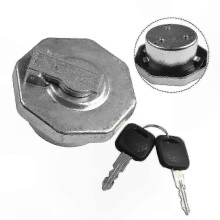 Tankdeckel mit Schlüssel, kompatibel mit Diesel Lkw 4HK1 Motorabdeckung, Ersatzabdeckung 8 98146010 0 8 98088982 0, externes Zubehör
