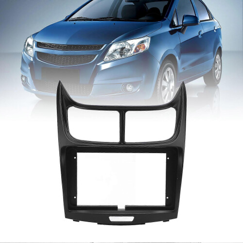 9in Car Navigation Panel Frame Protective Radio Stereo Fascia Dash Panel Frame compatible with Sail 2009 to 2014 Without Wire Harness 2