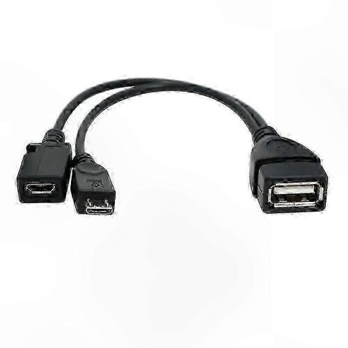 USB OTG Adapter Cable compatible with Streaming Devices, Compatible with 2nd Gen Cube and Stick Models