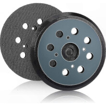 2-Pack 5" 8-Hole Hook & Loop Sanding Pads compatible with Orbital Sanders