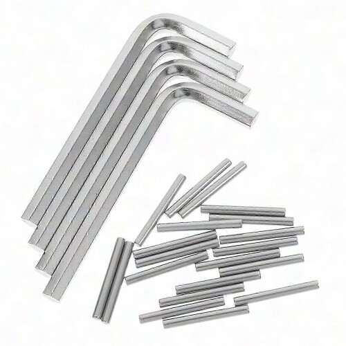 1 Set Sturdy Metal Shelf Pegs compatible with Kitchen Shelves