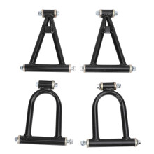 6 Zoll Vorderradaufhängungs Stoßdämpfer Schwingarm Kit, Metallschwingarm Baugruppe, kompatibel mit 100ccm, 150ccm, 200ccm 4 Rad Quads und Go Karts