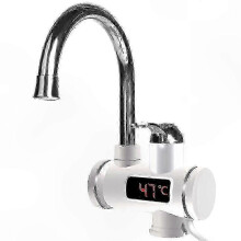 Robinet d'eau chaude instantanée avec rotation à 360 et fonction de chauffage électrique