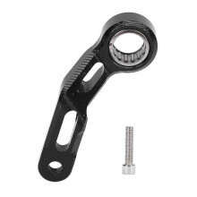 Motorrad Schalthebelhalterung aus Aluminiumlegierung, kompatibel mit MT09, Tracer 900, FZ09, FJ09, XSR900, Niken Black