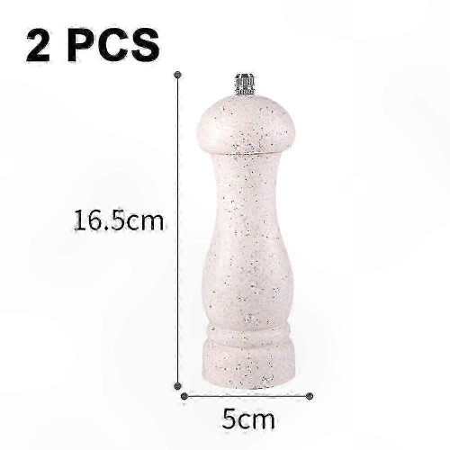 Durable Oak Salt and Pepper Mill with Adjustable Grind Settings 1