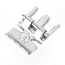 Snap-On Zipper Foot compatible with Sewing Machines with IDT System - Durable Stainless Steel Construction compatible with Easy Zip Placement