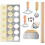 8 Pcs Ravioli Mold Set Include Ravioli Maker Press,Dough Scraper, Dumpling Maker, Ravioli Maker Cutter Set,Pasta Making 1