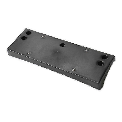 Support de plaque d'immatriculation avant compatible avec les accessoires de fixation de plaque d'immatriculation 2016-2021, noir