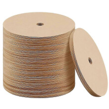 500PCS Count Percolator Coffee Filters, 3.75 Inch Natural Unbleached Disposable Coffee Filter Disc C