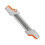 2-in-1 Chainsaw Chain File 3/8" P 4.0mm 1