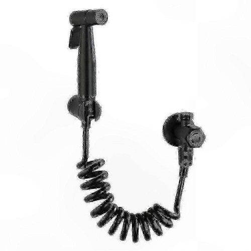Duschwandreiniger Set – Schwarzes Bidet Sprühzubehör Set