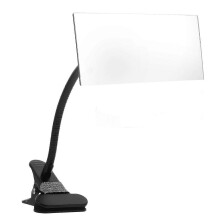 Espejo de seguridad convexo con clip – Espejo de escritorio/monitor de visión trasera compatible con seguridad