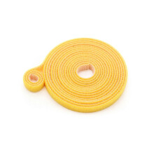 Duurzame nylon plantentape, functionele nylon plantenbinder, groene bevestigingstape, geschikt voor het ondersteunen van planten in tuinen en kassen.