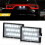 compatible with 2014-2021 Dodge Durango 6000K White LED License Plate Light Lamp Kit 1