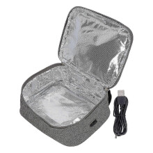 USB-beheizbare Lunchbox-Tasche, wasserdicht, sauerstoffkompatibel, mit beheizbaren Lebensmitteln, geeignet für Outdoor-Picknicks und Büro