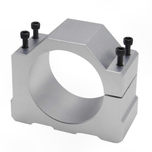 CNC Spindle Mounting Bracket with 8 Screws, 65mm Spindle Holder Set