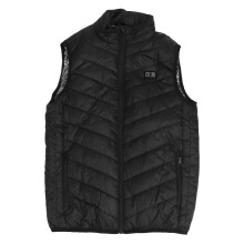 Heated Vest USB Powered 3 Levels Temp Warm Washable Lightweight Electric Heating Vest Jacket compatible with Men Women Black 4XL