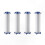 White Cotton Core Bath Shower Filter compatible with Travel - Handheld Bacteria Eliminator 1