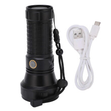 Wasserdichte, superhelle Outdoor-Taschenlampe mit Suchscheinwerferfunktion und 3 Leuchtmodi, geeignet für Notfälle und Camping