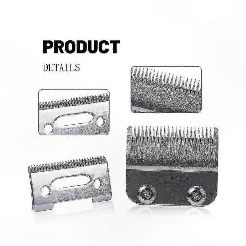 Adjustable Carbon Steel Replacement Blades compatible with Hair Clippers, 2-Pack 2