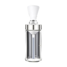 Olivenölflasche aus Glas mit Silikonpinsel und Pipette zur Dosierung, geeignet zum Grillen, Braten, Backen und für Outdoor-Aktivitäten wie Camping.