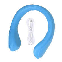 Portable Hanging Neck Warmer 3000mAh Rechargeable Neck Warmer compatible with Winter Gift Women Men Kids Office Travel Indoor Outdoor Sports Blue