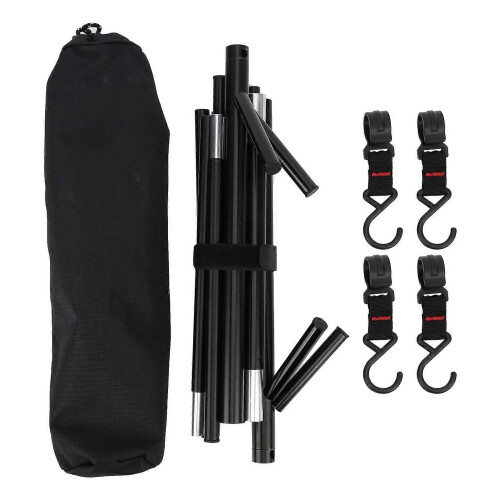 Short Outdoor Triangle Storage Tripod Travel Camping Drying Rack Cookware Hanger