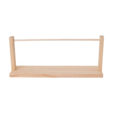 Soporte de madera para hilo, 39 x 16,75 cm.