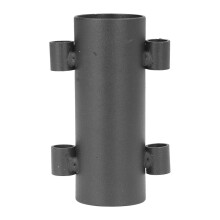 Soporte de hierro para varillas de toldo exterior, soporte fijo para varillas de toldo, compatible con postes de toldo de menos de 33 mm.