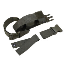 Leg Kettle Holster Drop Leg Holster Molle Water Bottle Bag Multi Function compatible with Outdoor Camping HikingGreen