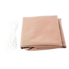 Dreieckiges Sonnensegel, UV-beständig, atmungsaktiv, wasserdicht, geeignet für Terrassen, Schwimmbäder, Innenhöfe, Carports (Khaki)