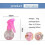 Fine Mist Spray Bottle compatible with Hairdressing, Makeup, and Salon Use Portable Clear Plastic Atomizer Container 2