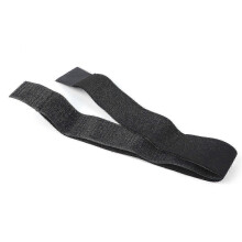 Correa de sujeción de poliéster negro de 50x600 mm, elástica, para organizador de maletero de coche.