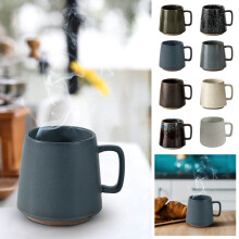 Mug à café en céramique de style japonais, 9 x 11 cm, 408 g