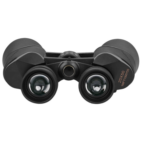 Binocolo da esterno 20x50 per visione notturna, ideale per escursioni e birdwatching, con tracolla, colore nero. 2
