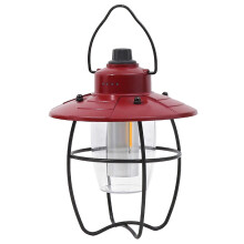 Lanterne de camping rechargeable USB à suspendre sous une tente, compatible avec le camping, la pêche et la randonnée.