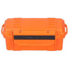 Wasserdichter Werkzeugkoffer für den Außenbereich, stoßfest, orange
