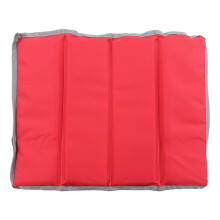 Folding Sit Mat Waterproof Soft Portable Floor Pad Cushion compatible with Picnic Camping Beach Red